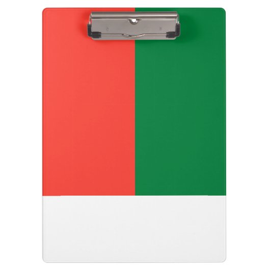 Porte-bloc Drapeau de Madagascar (Devant)