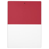 Porte-bloc Drapeau de Monaco (Dos)