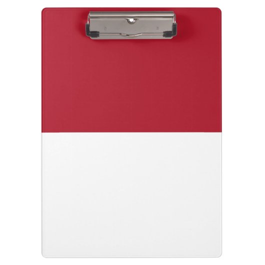 Porte-bloc Drapeau de Monaco (Devant)