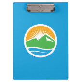 Porte-bloc Drapeau de Provo, Utah (Devant)