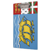 Porte-bloc Drapeau de Saint-Pierre-et-Miquelon (Gauche)