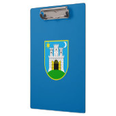 Porte-bloc Drapeau de Zagreb, Croatie Porte - bloc (Gauche)