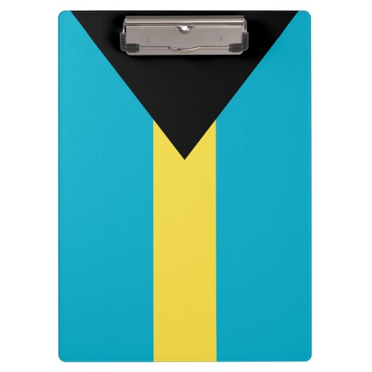 Porte-bloc Drapeau des Bahamas (Devant)