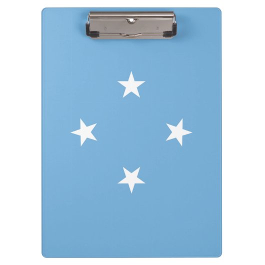 Porte-bloc Drapeau des États fédérés de Micronésie (Devant)