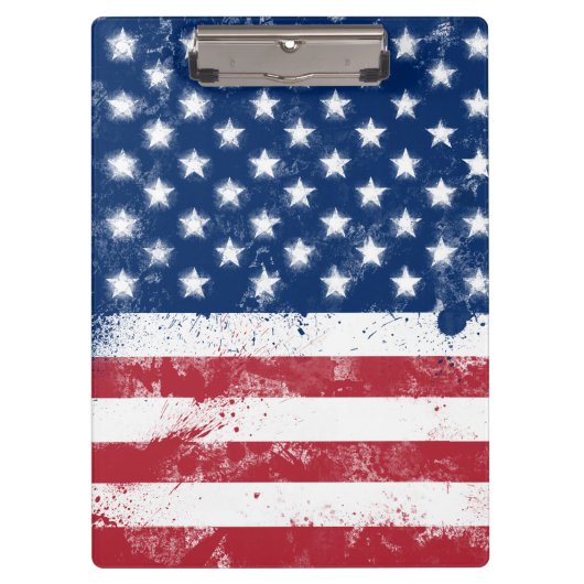 Porte-bloc Drapeau des États-Unis (Devant)