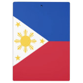 Porte-bloc drapeau des Philippines (Dos)