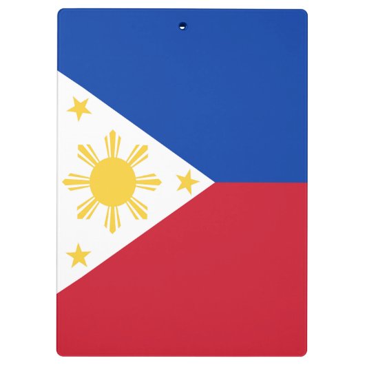 Porte-bloc drapeau des Philippines (Dos)