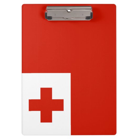 Porte-bloc Drapeau des Tonga (Devant)