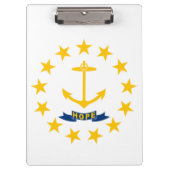 Porte-bloc Drapeau d'État de Rhode Island (Devant)
