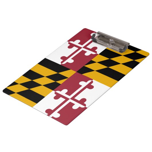 Porte-bloc Drapeau d'État du Maryland (Incliné)