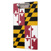 Porte-bloc Drapeau d'État du Maryland (Gauche)