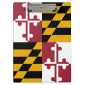 Porte-bloc Drapeau d'État du Maryland (Devant)