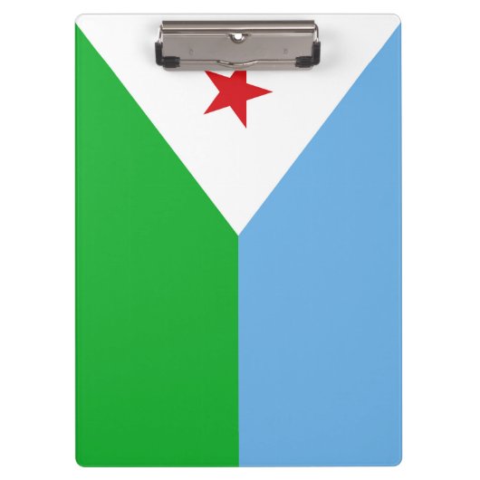 Porte-bloc Drapeau Djibouti (Devant)