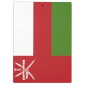Porte-bloc Drapeau d'Oman (Dos)