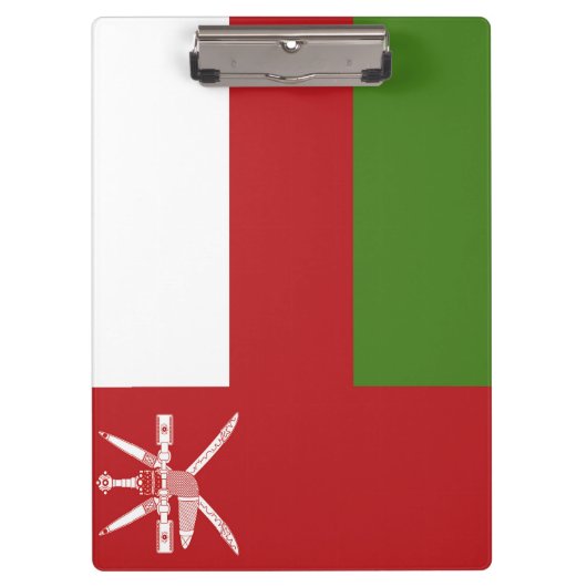 Porte-bloc Drapeau d'Oman (Devant)