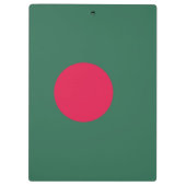 Porte-bloc Drapeau du Bangladesh (Dos)