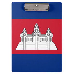 Porte-bloc drapeau du Cambodge