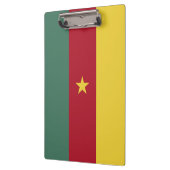 Porte-bloc drapeau du Cameroun (Gauche)