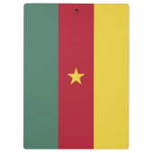 Porte-bloc drapeau du Cameroun (Dos)
