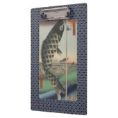 Porte-bloc Drapeau du Festival japonais du poisson Koi Hirosh (Gauche)