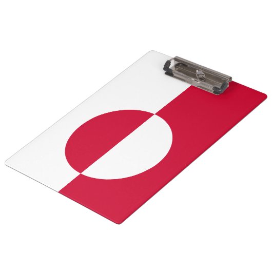 Porte-bloc Drapeau du Groenland (Incliné)