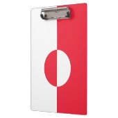 Porte-bloc Drapeau du Groenland (Gauche)