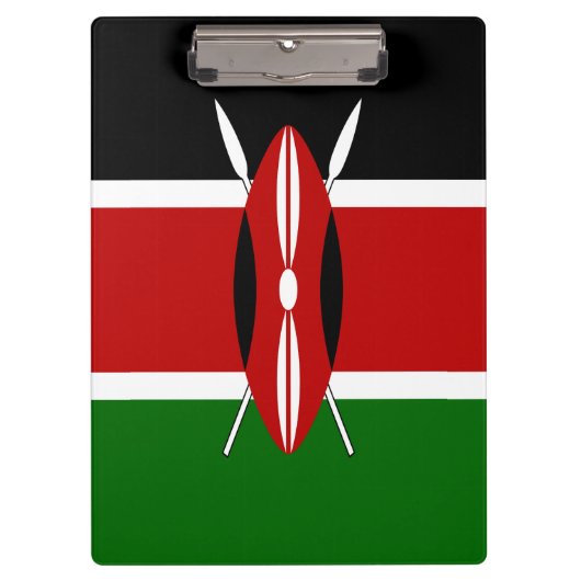 Porte-bloc Drapeau du Kenya (Devant)