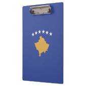 Porte-bloc drapeau du Kosovo (Gauche)