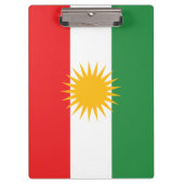 Porte-bloc Drapeau du Kurdistan (Devant)