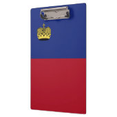 Porte-bloc Drapeau du Liechtenstein (Gauche)