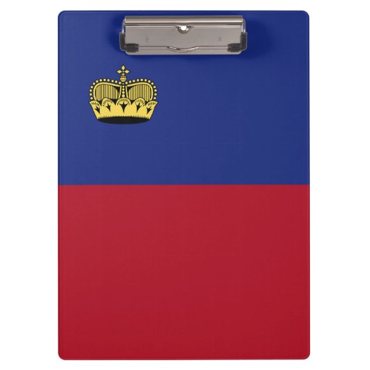 Porte-bloc Drapeau du Liechtenstein (Devant)