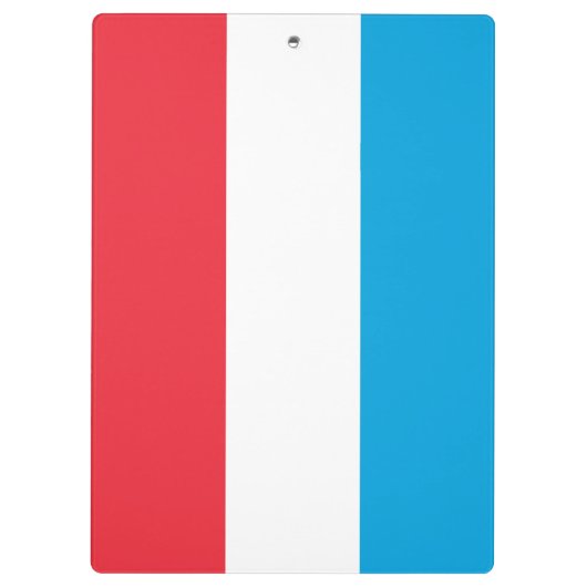 Porte-bloc Drapeau du Luxembourg (Dos)