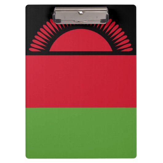 Porte-bloc drapeau du Malawi (Devant)