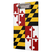 Porte-bloc Drapeau du Maryland (Gauche)