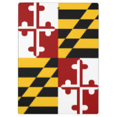 Porte-bloc Drapeau du Maryland (Dos)