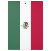 Porte-bloc Drapeau du Mexique (Dos)