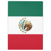 Porte-bloc Drapeau du Mexique, Bandera de la République mexic (Dos)