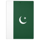 Porte-bloc Drapeau du Pakistan (Dos)