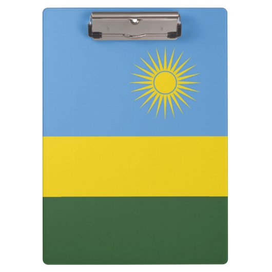 Porte-bloc Drapeau du Rwanda (Devant)