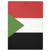 Porte-bloc drapeau du Soudan (Dos)