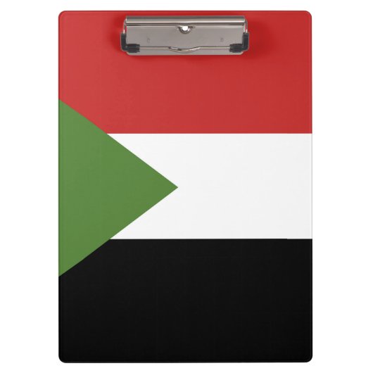 Porte-bloc drapeau du Soudan (Devant)