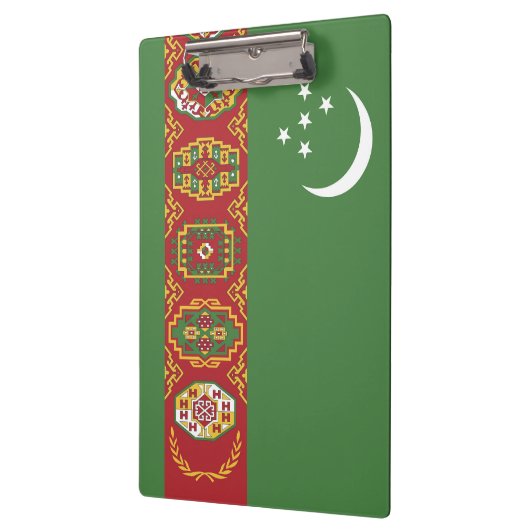 Porte-bloc Drapeau du Turkménistan (Gauche)