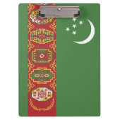 Porte-bloc Drapeau du Turkménistan (Devant)