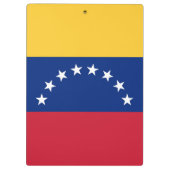 Porte-bloc Drapeau du Venezuela (Dos)