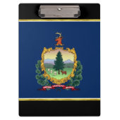 Porte-bloc Drapeau du Vermont (Devant)