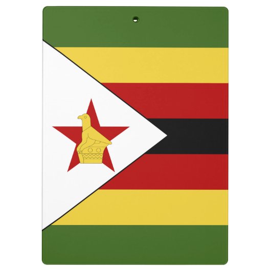 Porte-bloc drapeau du Zimbabwe (Dos)