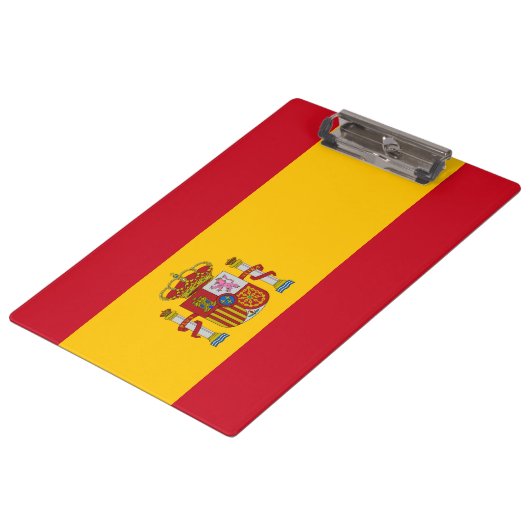 Porte-bloc Drapeau espagnol (Espagne) (Incliné)