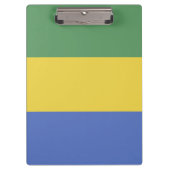 Porte-bloc Drapeau Gabon (Devant)