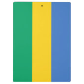 Porte-bloc Drapeau gabonais (Gabon) (Dos)