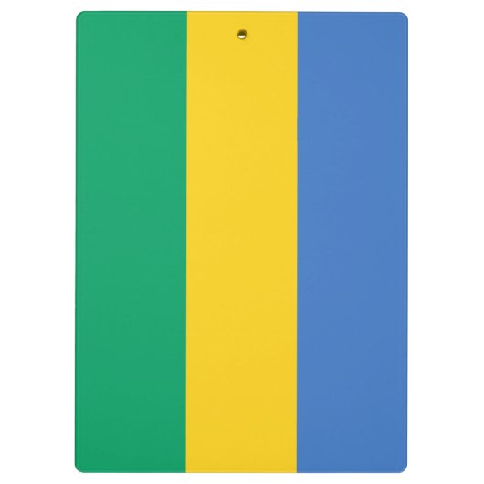 Porte-bloc Drapeau gabonais (Gabon) (Dos)
